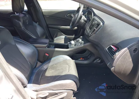 2015 Chrysler 200 S from USA, damaged, VIN 1C3CCCBG5FN600030